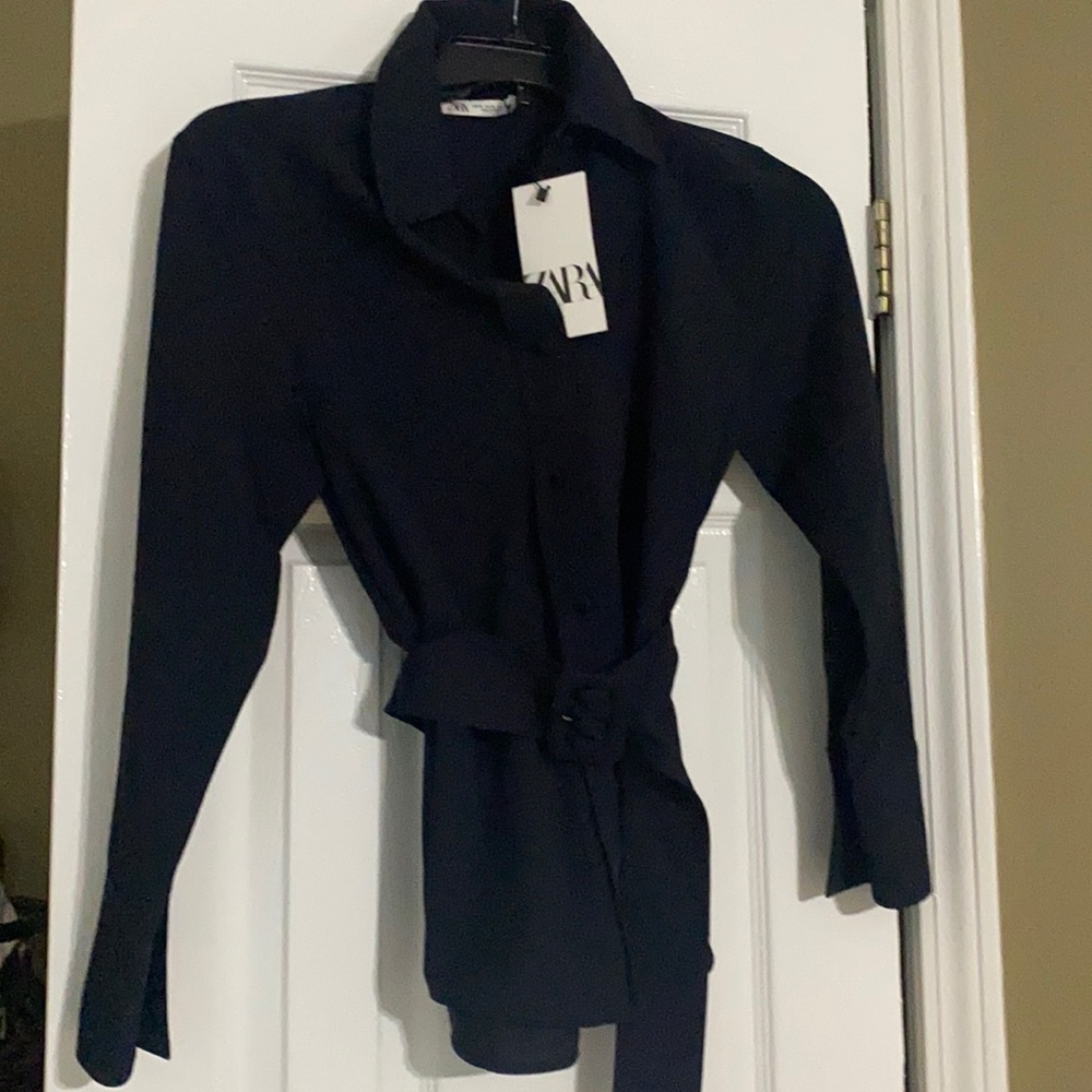 Zara belted shirt - Picture 6 of 6
